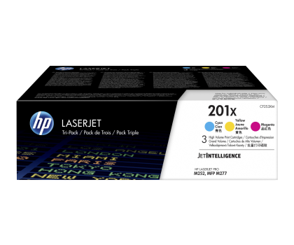 Toner HP HP 201X CMY 3szt